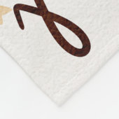 Eine Weihnachtsdecke sucht nach einem Baby zum Ver Fleecedecke (Ecke)