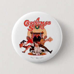 Eine Weihnachtserie Button