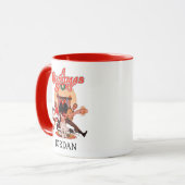 Eine Weihnachtserie Tasse (Vorderseite Links)
