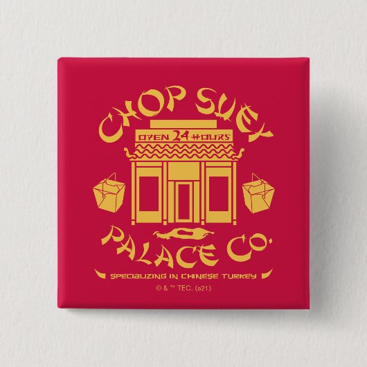 Eine Weihnachtsgeschichte | Chop Suey Palace Co. Button (Vorderseite)