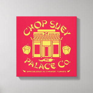 Eine Weihnachtsgeschichte   Chop Suey Palace Co. Leinwanddruck