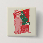 Eine Weihnachtsgeschichte | Deranged Oaster Bunny Button (Vorderseite)