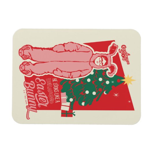 Eine Weihnachtsgeschichte | Deranged Oaster Bunny Magnet (Horizontal)