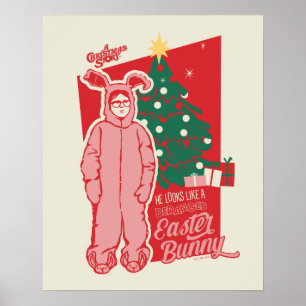 Eine Weihnachtsgeschichte   Deranged Oaster Bunny Poster