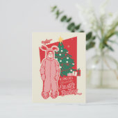 Eine Weihnachtsgeschichte | Deranged Oaster Bunny Postkarte (Stehend Vorderseite)