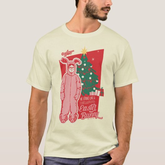 Eine Weihnachtsgeschichte | Deranged Oaster Bunny T-Shirt (Vorderseite)