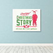 Eine Weihnachtsgeschichte | Er sieht aus wie ein r Leinwanddruck (Insitu (Holzboden))