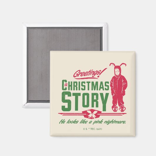 Eine Weihnachtsgeschichte | Er sieht aus wie ein r Magnet (Vorderseite/Rückseite)