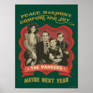 Eine Weihnachtsgeschichte Frieden, Harmonie, Kom Poster
