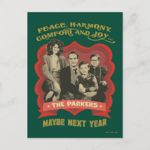 Eine Weihnachtsgeschichte   Frieden, Harmonie, Tro Feiertagspostkarte