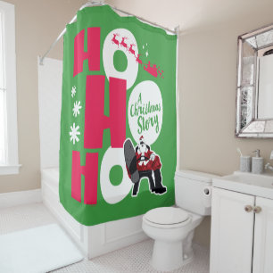 Eine Weihnachtsgeschichte Ho Ho Ho Duschvorhang