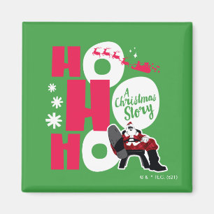 Eine Weihnachtsgeschichte Ho Ho Ho Magnet