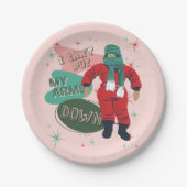 Eine Weihnachtsgeschichte - ich kann meine Waffen Pappteller (Vorderseite)