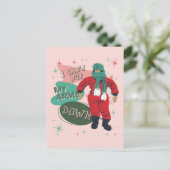 Eine Weihnachtsgeschichte - ich kann meine Waffen  Postkarte (Stehend Vorderseite)