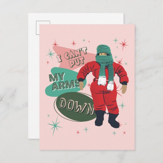 Eine Weihnachtsgeschichte - ich kann meine Waffen  Postkarte (Vorne/Hinten)