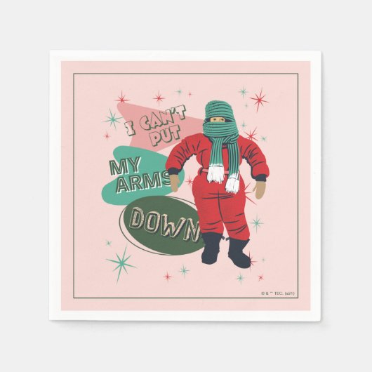 Eine Weihnachtsgeschichte - ich kann meine Waffen  Serviette (Vorderseite)