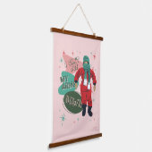 Eine Weihnachtsgeschichte - ich kann meine Waffen Wandteppich Mit Holzrahmen (Gewinkelt)