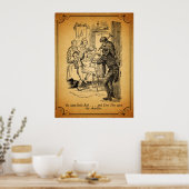 Eine Weihnachtsgeschichte: Klein Bob & Tiny Tim Poster (Küche)
