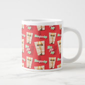 Eine Weihnachtsgeschichte | Lampenmuster Jumbo-Tasse (Rechts)