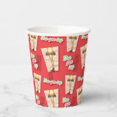 Eine Weihnachtsgeschichte | Lampenmuster Pappbecher (Links)