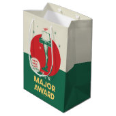 Eine Weihnachtsgeschichte | Leg Lamp Major Award Mittlere Geschenktüte (Rückseite Schrägansicht)