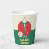 Eine Weihnachtsgeschichte | Leg Lamp Major Award Pappbecher (Rückseite)