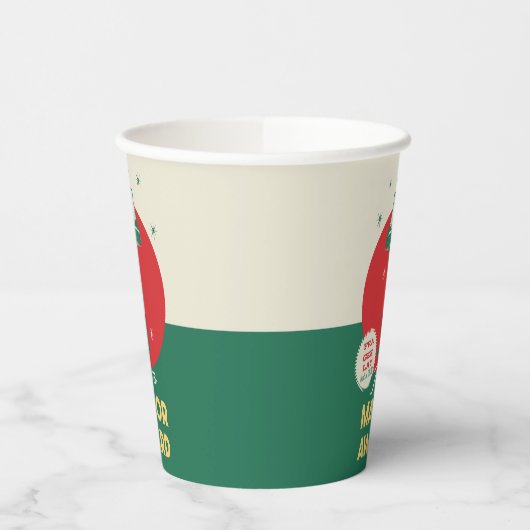 Eine Weihnachtsgeschichte | Leg Lamp Major Award Pappbecher (Links)