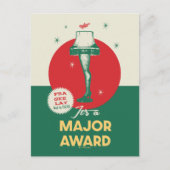 Eine Weihnachtsgeschichte | Leg Lamp Major Award Postkarte (Vorderseite)