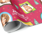 Eine Weihnachtsgeschichte | Muster für Fotos Geschenkpapier (Rolleneckpunkt)