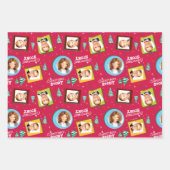 Eine Weihnachtsgeschichte | Muster für Fotos Geschenkpapier Set (Vorderseite 2)