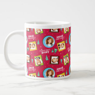 Eine Weihnachtsgeschichte   Muster für Fotos Jumbo-Tasse