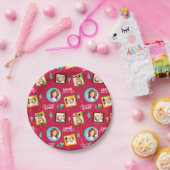 Eine Weihnachtsgeschichte | Muster für Fotos Pappteller (Party)