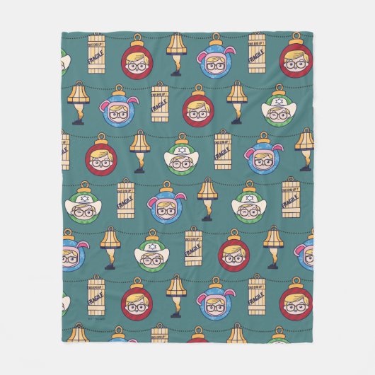 Eine Weihnachtsgeschichte | Muster für Ralphie und Fleecedecke (Vorderseite)