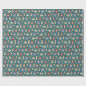 Eine Weihnachtsgeschichte | Muster für Ralphie und Geschenkpapier (Flach)