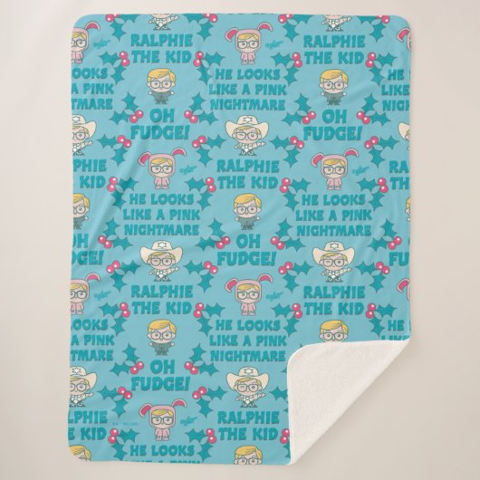 Eine Weihnachtsgeschichte | Ralphie das Kind Sherpadecke (Vorderseite)