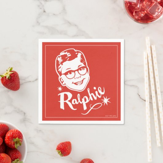 Eine Weihnachtsgeschichte | Ralphie Serviette (Beispiel)