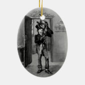 Eine Weihnachtsgeschichte: Tiny Tim Keramikornament (Hinten)