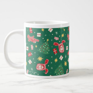Eine Weihnachtsgeschichte   Weihnachtssymbol Muste Jumbo-Tasse