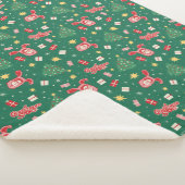 Eine Weihnachtsgeschichte | Weihnachtssymbol Muste Sherpadecke (3/4)