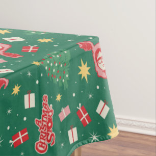 Eine Weihnachtsgeschichte Weihnachtssymbol Muste Tischdecke