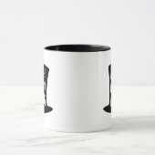 Eine Weihnachtskarol Bah Humbug Holiday Coffee Tas Tasse (Zentrum)