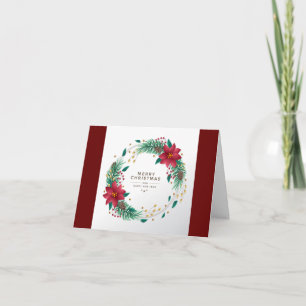 Eine Weihnachtskarte für Mitarbeiter Karte