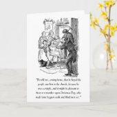 Eine Weihnachtskarte Karte (Gelbe Blume)