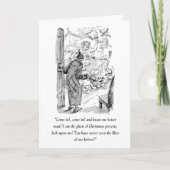 Eine Weihnachtskarte Karte (Vorderseite)