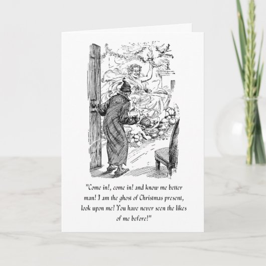 Eine Weihnachtskarte Karte (Vorderseite)