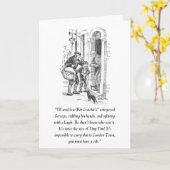 Eine Weihnachtskarte Karte (Gelbe Blume)