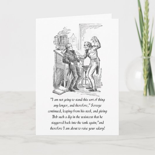 Eine Weihnachtskarte Karte (Vorderseite)