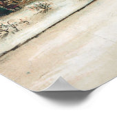 Eine Weihnachtslandschaft Poster (Ecke)