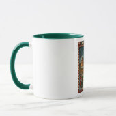 eine Weihnachtsmalerei-Tasse Tasse (Links)