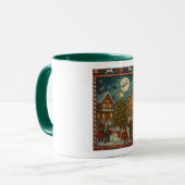 eine Weihnachtsmalerei-Tasse Tasse (Vorderseite Links)